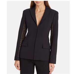Alexis Amarita Lace inset Blazer black L